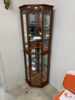 Curio cabinet with LED Light