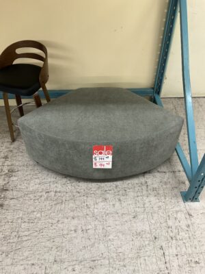 Pie shaped Ottoman