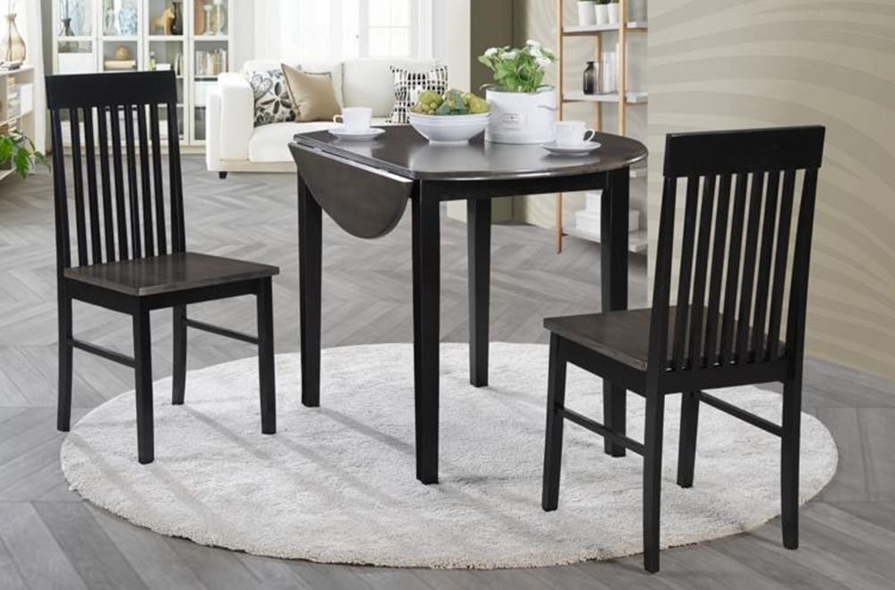 3PC Drop Leaf SOLID WOOD Table