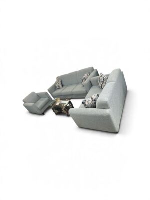 “Bradley” Sofa, Love & Chair