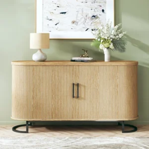 Wood Storage Cabinet