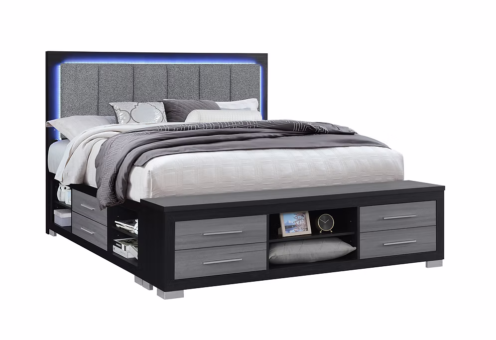 Emma Storage Bed Grey
